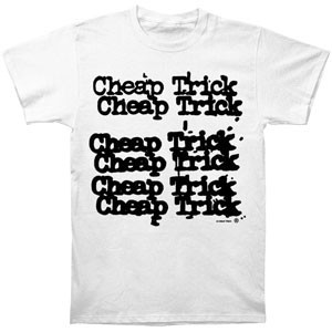 Cheap Trick Kinder T-shirt Stacked logo white