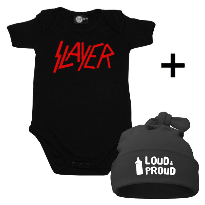Slayer Baby Body & Loud & Proud Mützchen