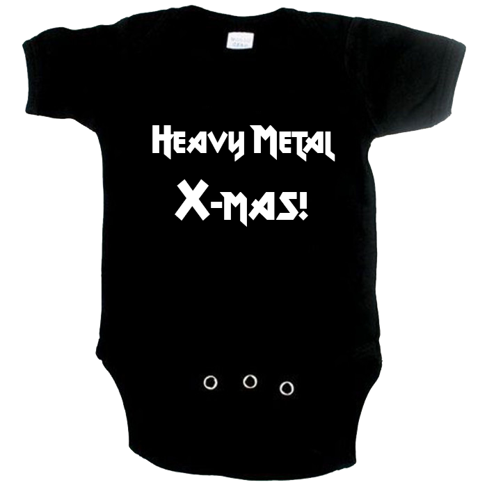 Cool Baby Body Heavy Metal Christmas