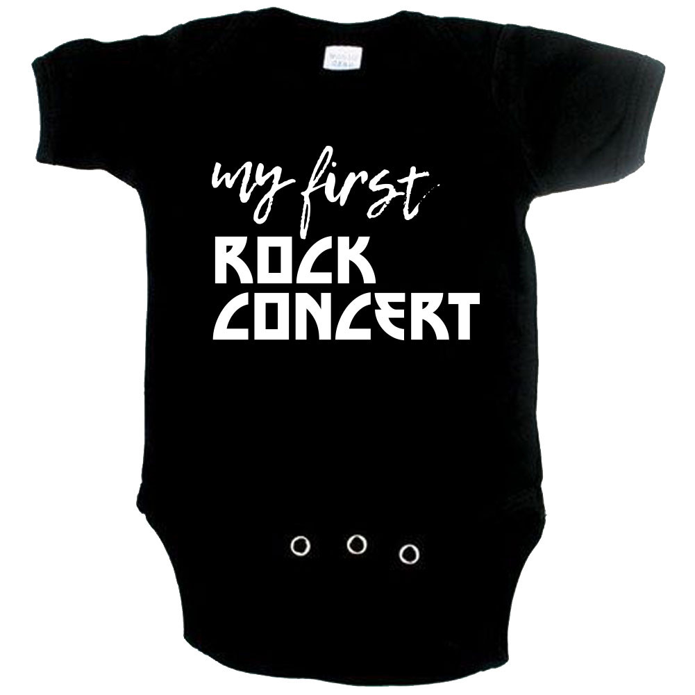 Rock Baby Body my first Rock concert