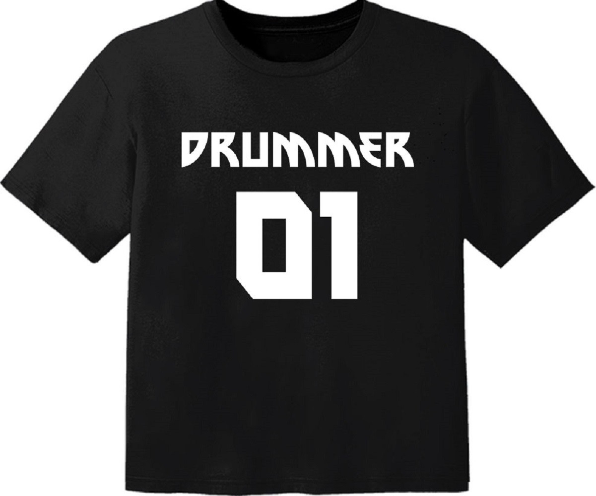 Rock Kinder T-Shirt drummer 01