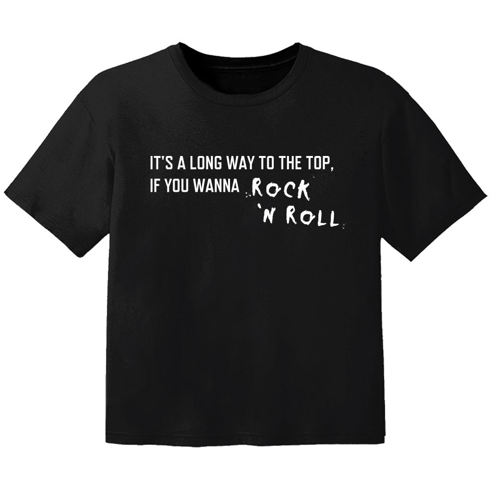 Rock Kinder T-Shirt its a long way to the top if you wanna Rock 'n' roll