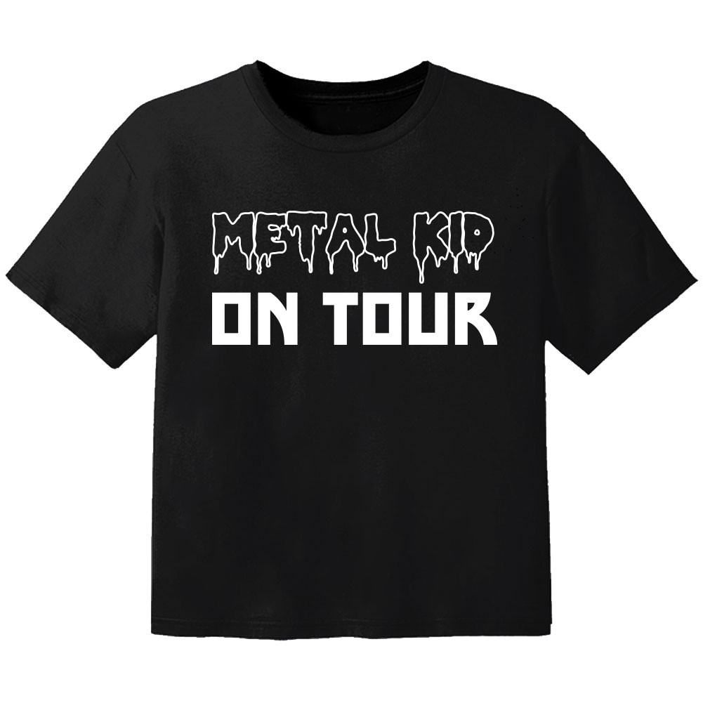 Metal Kinder T-Shirt Metal kid on tour