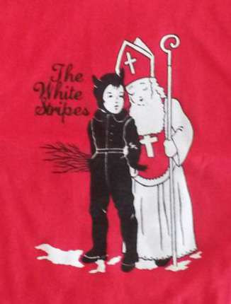 White Stripes Kinder T-shirt Krampus