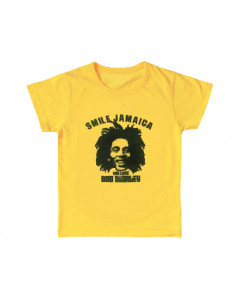 Bob Marley Kinder T-shirt Smile Jamaica