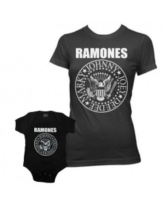 Duo Rockset Ramones Mutter-T-shirt & Ramones Baby Body