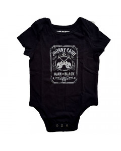 Johnny Cash Baby Body Man in black