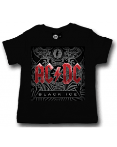 ACDC Baby T-Shirt Black Ice ACDC 