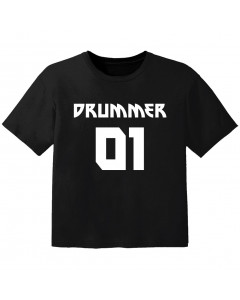 Rock Baby Shirt drummer 01