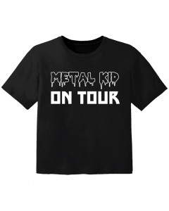 Metal Kinder T-Shirt Metal kid on tour